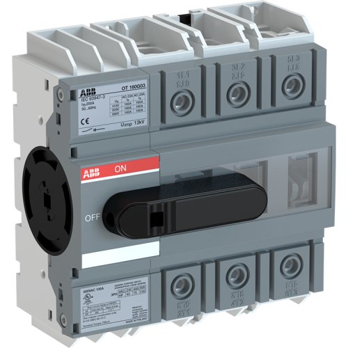 ABB Componenten Lastscheider 3P, 160 A directe bediening - 9iba204741 - 20097059