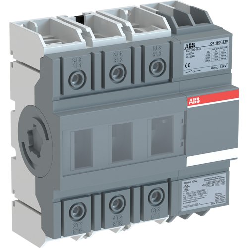 ABB Componenten Lastscheider 3P, 160 A door montage, exclusief bediening - 9iba204754 - 20097065