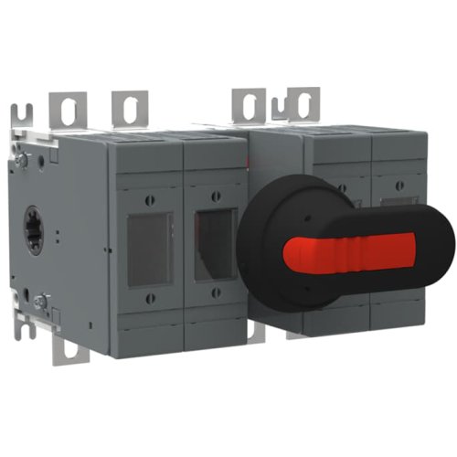 ABB Componenten Veilighedenlastscheider, frontbediening 4P met 2P handgreep 2P, 160A,  - 9iba205147 - 20096579