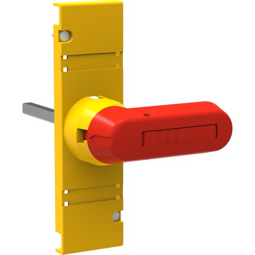 ABB Componenten Handgreep voor direkte montage op OTDC 200..250, rood/gele knop - 9iba205796 - 20096969
