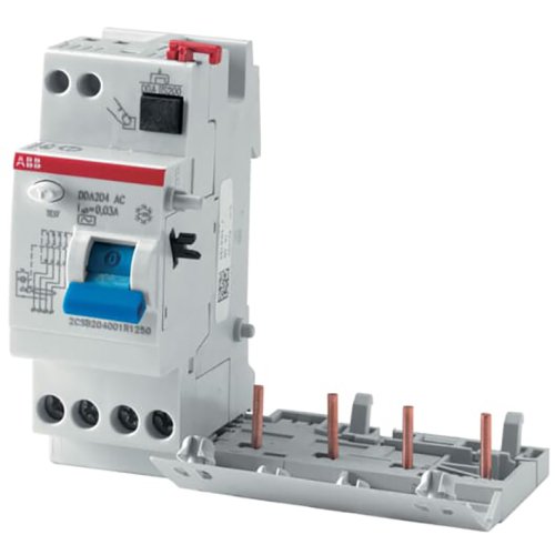 ABB Componenten Aardlekblok 40A, 0,3A , 2 modules - 9iba208042 - 20123876