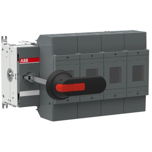 ABB Componenten Veilighedenlastscheider 400A, 4P, BS, incl. pistol hendel en as - 9iba212791 - 20095637