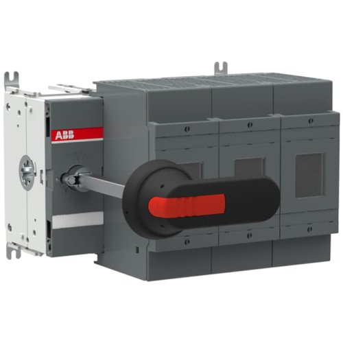 ABB Componenten Veilighedenlastscheider 400A, 3P, DIN, 0,1,2, incl. pistol hendel en a - 9iba212797 - 20095640