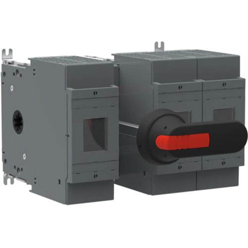 ABB Componenten Veilighedenlastscheider 400A, 3P, DIN, 0,1,2, incl. pistol hendel en a - 9iba212810 - 20095641