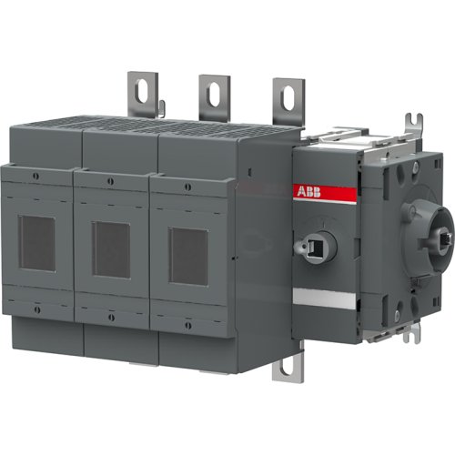 ABB Componenten Veilighedenlastscheider OS serie 400 A 3 polig, din 0 - 2 zijbediendin - 9iba212832 - 20095506
