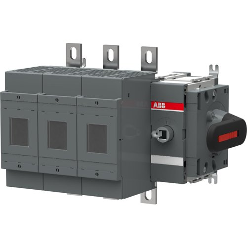 ABB Componenten Veilighedenlastscheider OS serie 400 A 3 polig, din 0 - 2 direct zijbe - 9iba212833 - 20095507