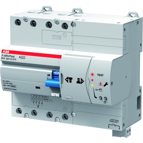 ABB Componenten Aardlekschakelaar, 4P 25 A 300mA auto test van aardlekschakelaar en au - 9iba217621 - 20124096