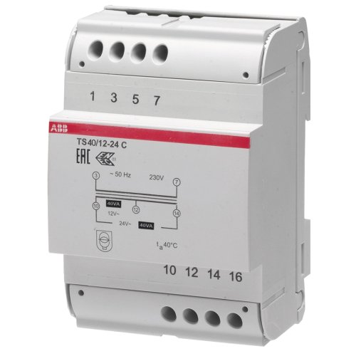 ABB Componenten Veiligheidstrafo 40VA, 4 modules - 9iba223048 - 20124582