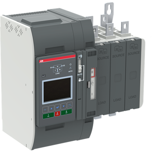 ABB Componenten Automatische omschakelaar 200A, 3P,  I-O-II, Level 3 controller (LCD) - 9iba246911 - 20097304