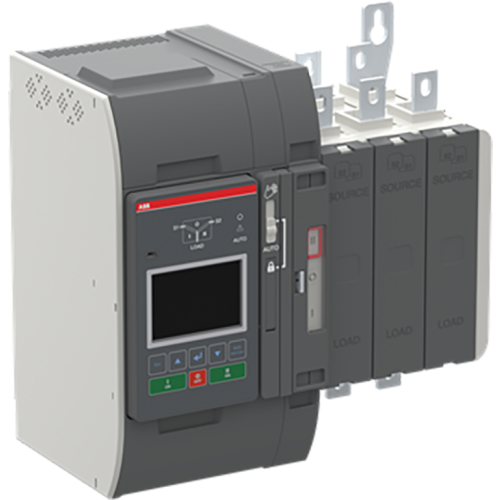 ABB Componenten Automatische omschakelaar 100A, 3P,  I-O-II, Level 3 controller (LCD) - 9iba248342 - 20097276