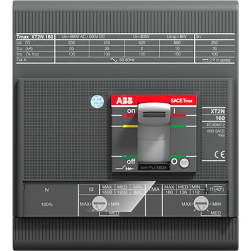 ABB tmax xt2s 160/r160 4p vast met vooraansluiting - 9iba255267 - 11004065