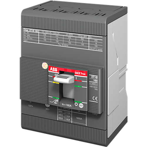 ABB Tmax vermogensschakelaar XT1B 160 TMD 160-1600 4p - 9iba255344 - 6510063