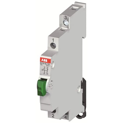 ABB Componenten Drukknop kleur Blauw, 16A, 1M+1V - 9iba261310 - 20112083