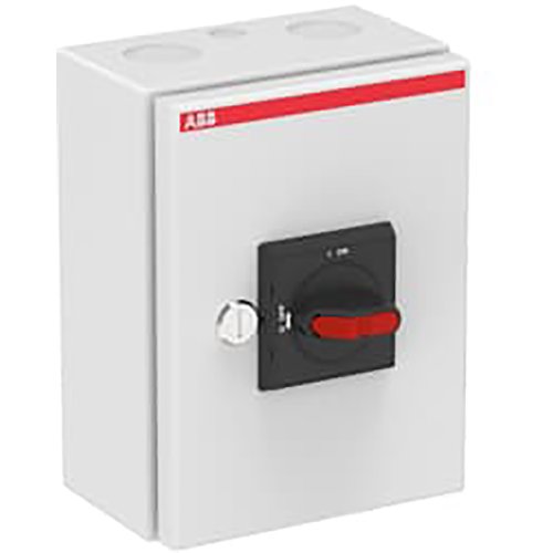 ABB Componenten EMC veiligheidsschakelaar, 3P staal 7,5kW, 2 x M25 + M16, 1M contact h - 9paa00000001003 - 20094732