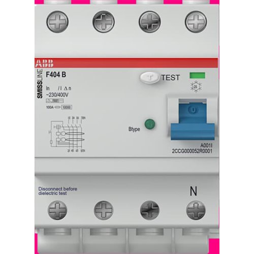 ABB Componenten Differentieelschakelaar 25A 30mA - 9paa00000001972 - 20112430