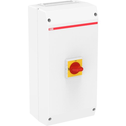 ABB Componenten Werkschakelaar 3P 37kW, flens I, 1M rood/gele knop - 9paa00000003445 - 20093941