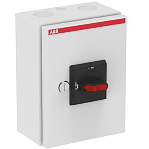 ABB Componenten EMC veiligheidsschakelaar, 3P staal 7,5kW, 2 x M25 + M16, 1M contact h - 9paa00000003447 - 20094730
