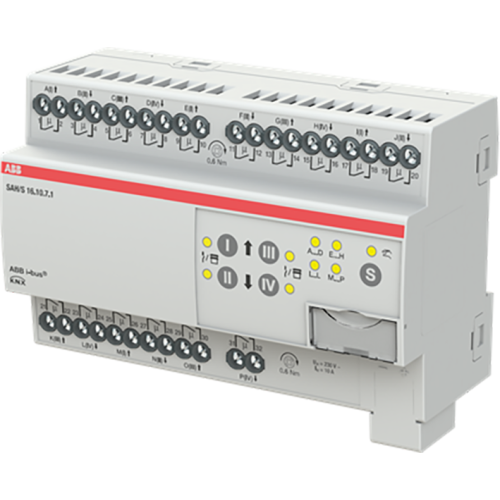 ABB Busch-Jaeger Schakel/Jaloezie aktor, residentieel KNX 16 voudig, 10 ampere - 9paa00000003616 - 20087856