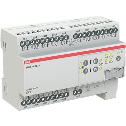 ABB Busch-Jaeger Schakel/Jaloezie aktor, residentieel KNX 16 voudig, 10 ampere - 9paa00000003646 - 20087856