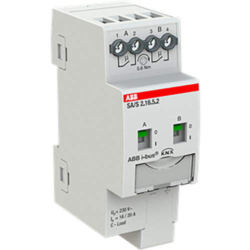 ABB Busch-Jaeger Schakel aktor, professioneel KNX 2 voudig, 16 ampere - 9paa00000007980 - 20087873