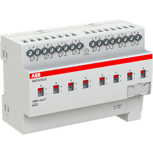 ABB Busch-Jaeger Schakel aktor, standaard KNX 8-voudig, 16 ampere - 9paa00000008236 - 20087871