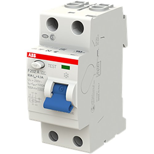 ABB Componenten Aardlekschakelaar 2p 63 A 300mA - 9paa00000008378 - 20123943