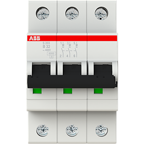 ABB automaat 3p b32 6ka S203-B32 - 9paa00000008774 - 8024931