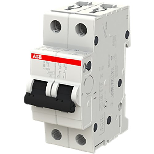 ABB Componenten 6 kA Automaat 2 polig B kar 13A - 9paa00000010048 - 20114681