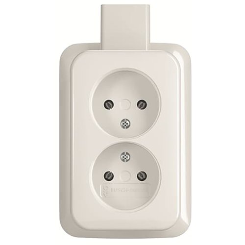 B&J wcd 2v opb + plaat alpin wit 202 APJW - 9paa00000014925 - 7234046