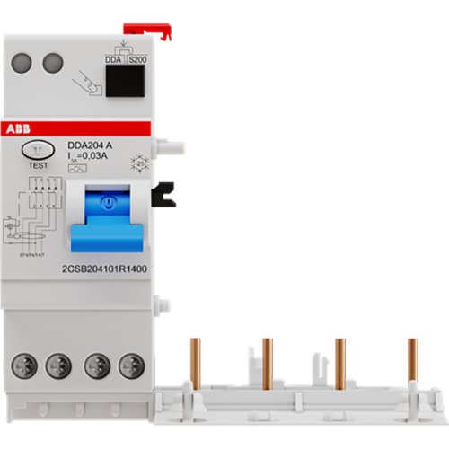 ABB aardlekblok 40a DDA204 A-40/0.03 - 9paa00000024721 - 8024975