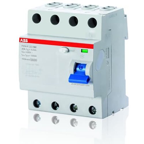 ABB Componenten Aardlekschakelaar 4 polig, 25A, F-type, 0,03A - 9paa00000024905 - 20124051
