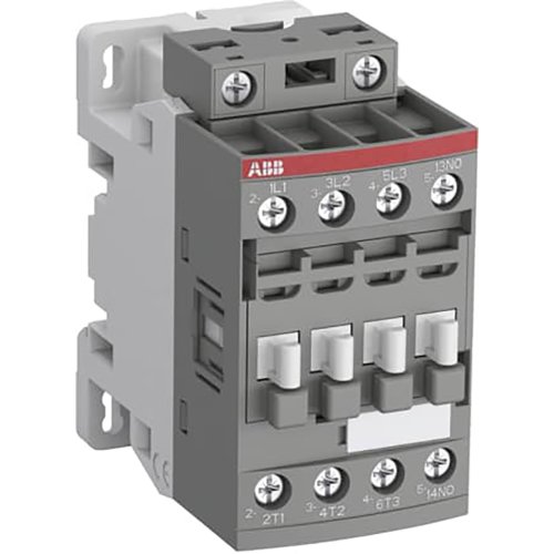 ABB Componenten Magneetschakelaar 7,5kW 400V 3-polig + 1NO hulp Spoel 24 VAC50/60 Hz - 9paa00000030650 - 20092938