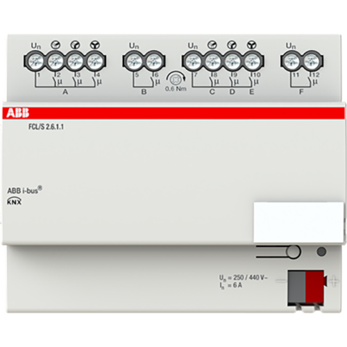 ABB Busch-Jaeger KNX ventilatoraktor 2v 6A DIN-r - 9paa00000040826 - 20087812