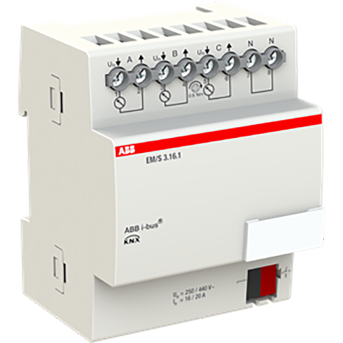 ABB Busch-Jaeger KNX energiemonitoring-module 3v 16/20A D - 9paa00000040913 - 20087809
