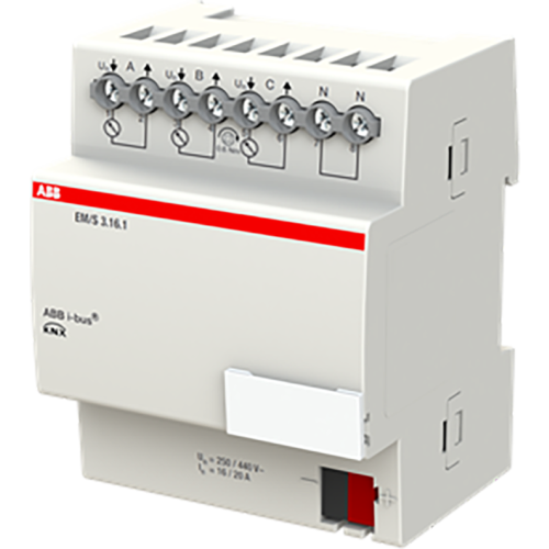 ABB Busch-Jaeger KNX energiemonitoring-module 3v 16/20A D - 9paa00000040916 - 20087809