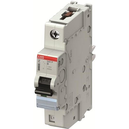 ABB Componenten Installatieautomaat SmissLine 1 polig, B Kar. 63A, 20 kA - 9paa00000041918 - 20112581