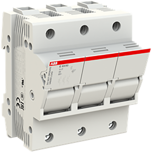 ABB Componenten Zekeringhouder voor 14x 51mm zekeringen, 3 polig, max 50A - 9paa00000050612 - 20124566
