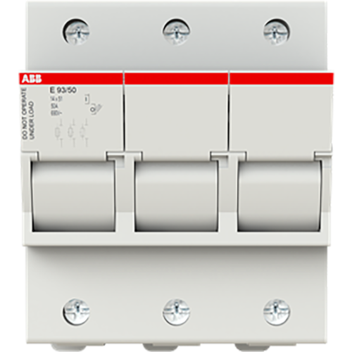 ABB Componenten Zekeringhouder voor 14x 51mm zekeringen, 3 polig, max 50A - 9paa00000050614 - 20124566