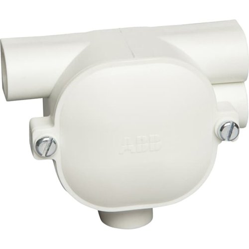 ABB Installatiedozen en -kasten T-doos dubbel rechts 4x16 mm met deksel gerecycled kunststof - 9paa00000052895 - 20087227