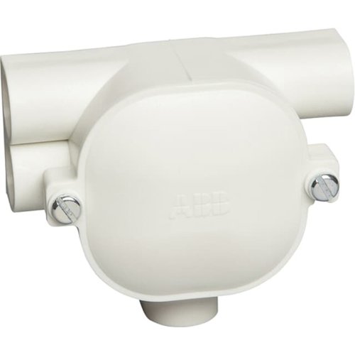 ABB Installatiedozen en -kasten T-doos dubbel links 4x16 mm met deksel gerecycled kunststof - 9paa00000052896 - 20087228