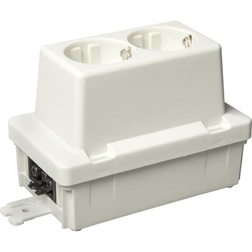 ABB Installatiedozen en -kasten 2-voudige wcd met GST18 voeding trekdoos gerecycled kunststof - 9paa00000052900 - 20087232