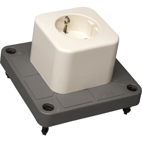 ABB Installatiedozen en -kasten Deksel 3640 grijs met 1-voudige WCD  gerecycled kunststof - 9paa00000053016 - 20087359