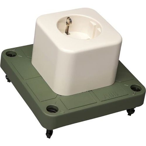 ABB Installatiedozen en -kasten Deksel 3640 groen met 1-voudige WCD  gerecycled kunststof - 9paa00000053018 - 20087361
