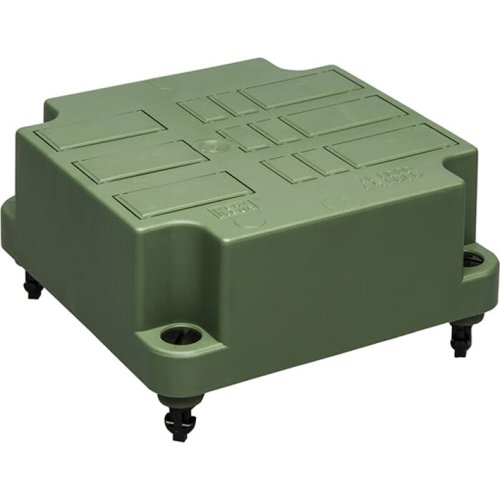 ABB Installatiedozen en -kasten Deksel 3640 groen met uitbreekpoorten voor GST18 chassisdelen gerecycl - 9paa00000053028 - 20087372