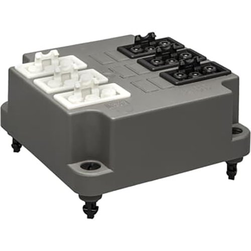 ABB Installatiedozen en -kasten Deksel 3640 met GST18 connector 3x3-p zw. + 3x3-p wit gerecycled kunst - 9paa00000053052 - 20087398