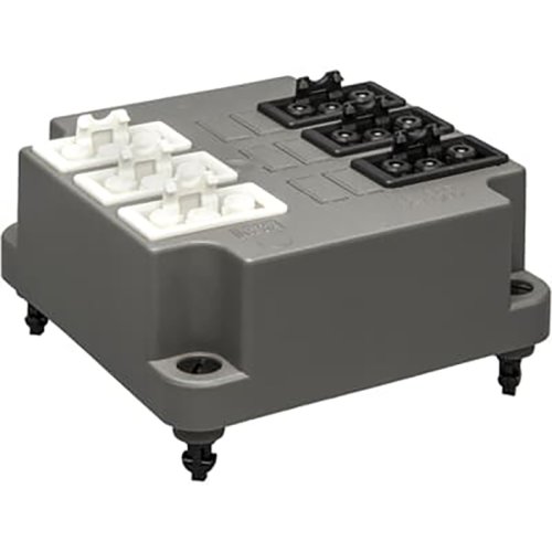 ABB Installatiedozen en -kasten Deksel 3640 met GST18 connector 3x3-p zw. + 3x3-p wit + aansluitdraden - 9paa00000053053 - 20087399