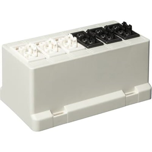 ABB Installatiedozen en -kasten Deksel 3611 met GST18 connector 3x3-p zw. en 3x3-p wit gerecycled kuns - 9paa00000053118 - 20087459