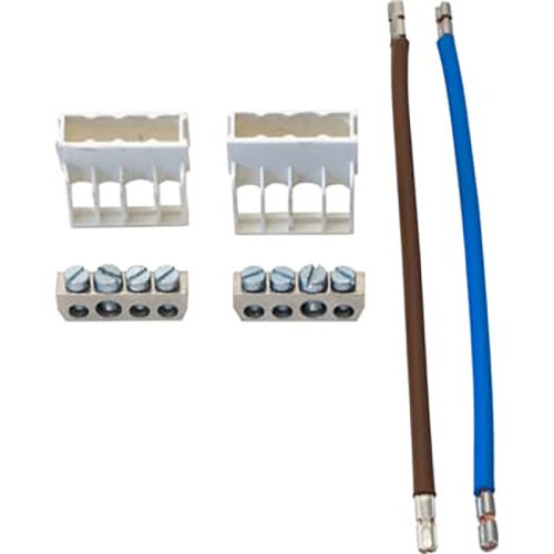 ABB Installatiedozen en -kasten Renovatie aansluitset 2x 4-voudig aansluitblok+afdekkap 1x br+1xbl, 4m - 9paa00000053549 - 20087577