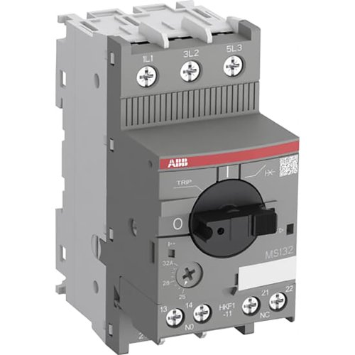 ABB Componenten Motorbeveiligingsschakelaar Range 10 - 16A Incl. hulpcontact 1M+1V - 9paa00000076868 - 20092034