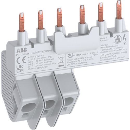 ABB Componenten Kamrail 2x MS132-K, 65A - 9paa00000085255 - 20091969